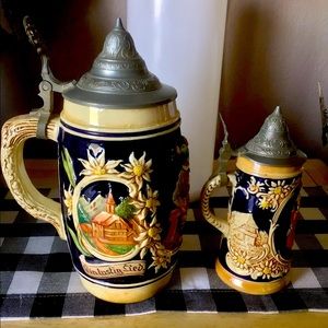 Authentic Vintage German Steins